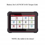 Battery Replacement for LAUNCH X431 Torque Link Scan Tool